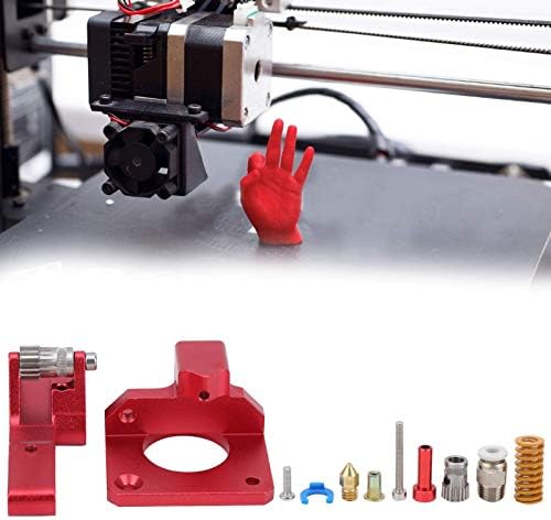 Extrusora de impressora 3D Dual Fit Extruser Drive Alimentação Alumínio Dual Extrusão Kit de Upgrade para Ender 3 / Cr-10s Pro Impressora
