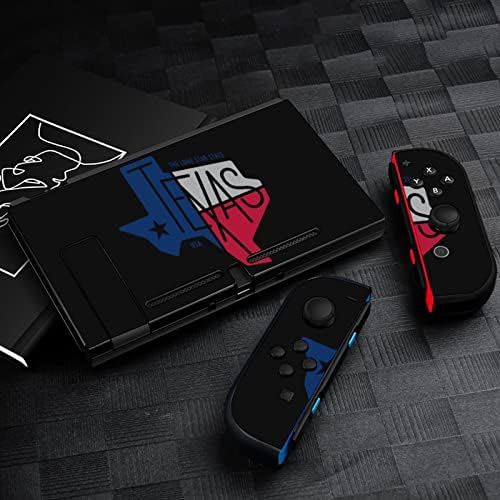 Texas The Lone Star State Switch Skin Skin Skin Skin Skin Tampa completa Tampa de protetora Decal