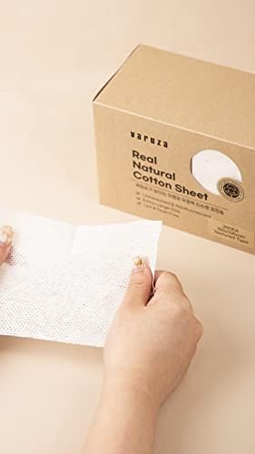 [Varuza] Folha de algodão natural real Tipo texturizado Tipo de fiapo livre sem branqueamento e não fluorescente Folha de algodão