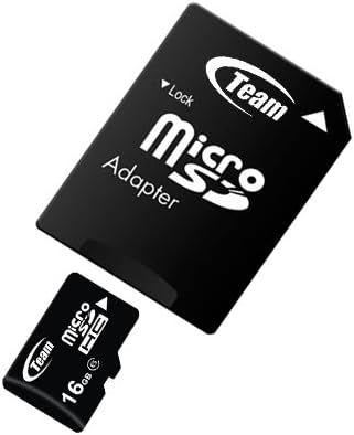 16 GB de velocidade Turbo Speed ​​6 Card de memória microSDHC para Samsung M3200 M-3200 M3500. O cartão de alta velocidade vem com um SD e adaptadores USB gratuitos. Garantia de vida.