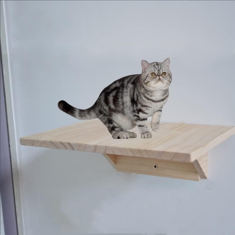 Lepsjgc Cat Tree Cat Frame Stratch Board Wood Cat Spalting Platform