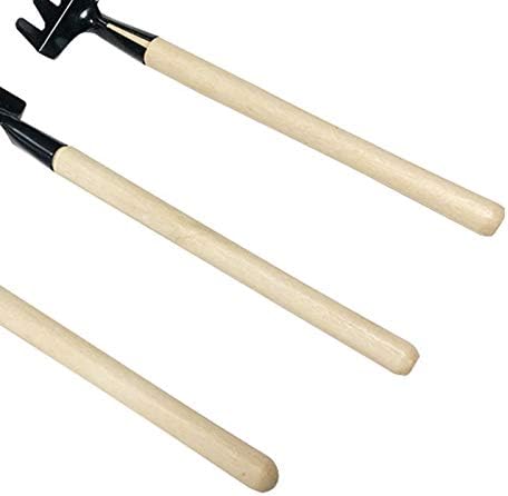 Walbest Garden Tools | Presente de inauguração da casa | pá, 3pcs/conjunto de pá de ferrugem anti -deslizamento à prova de ferrugem Mini Planting Sapel para ervas daninhas - 3pcs/set preto preto