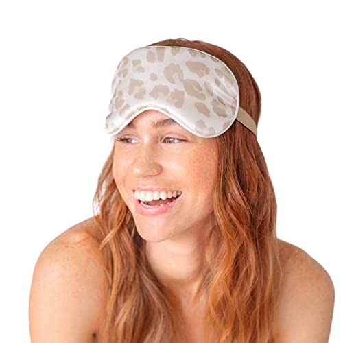 Kitsch Satin Sleep Mask - Máscara para dormir | Máscara de dormir mais macia que o olho de seda | Máscaras de venda de cetim e sono