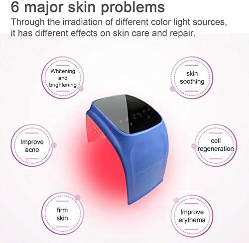 NSWD 7 Colors Máquina de cuidados com a pele facial de fótons, máquina de cuidados com a pele de face, para o rosto