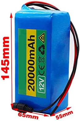 TEHO 12V PACK PACK CAPACIDADE 12V 20AH 18650 Placa de proteção contra bateria de lítio 12V 20000mAh Capacidade+carregador