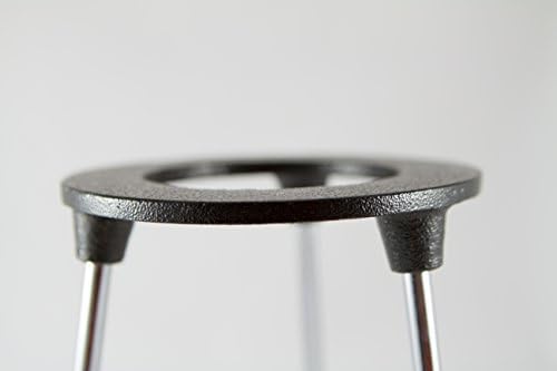 Tripé circular Stand para laboratório, aço, 127 mm x 230 mm