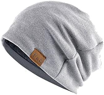 Chapéu de gorro de malha algemada quente, macia e diária impressa e estampada esportiva clássica de inverno ao ar livre chapéu de balde