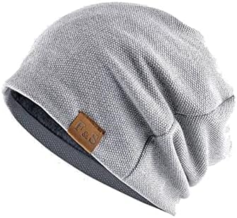 Chapéu de gorro de malha algemada quente, macia e diária impressa e estampada esportiva clássica de inverno ao ar livre