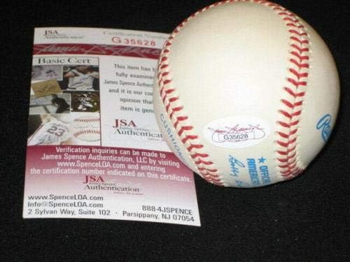 George Gill Browns assinou autografado autêntico rawlings oal beisebol jsA - bolas de beisebol autografadas