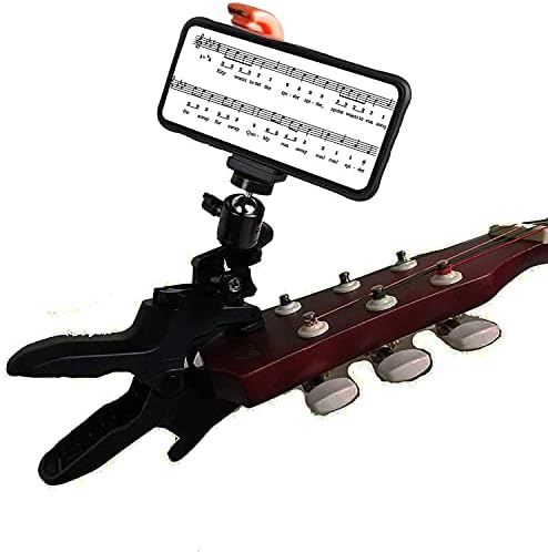 Uso multiuso - guitarra ukulele smartphone titular/guitarrista de cabine de celular CLIPS MOLHA DE CLIPS PARA CELONOS
