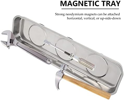Pontas magnéticas de montagem magnética animada e parafusos da tigela de parafuso de tigela de peças de peças de peças de bandeja para acessórios Reparo de reparo de oficina ferramenta de soquete