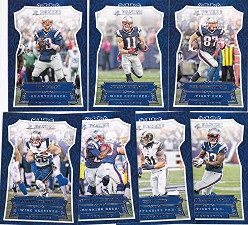 Panini Football Series Complete Mint 200 Carting Veteran Players Situado com Peyton Manning e Tom Brady Plus