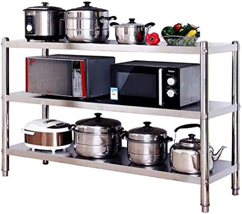 MM Metal Racking, unidade de prateleira de cozinha estável, até 80 kg por prateleira, prateleira de estação de trabalho