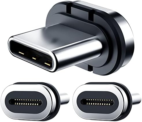 Hanenda 24pins Magnetic USB C Conector Tips Head, compatível para a maioria dos dispositivos de tablet do adaptador de cabo
