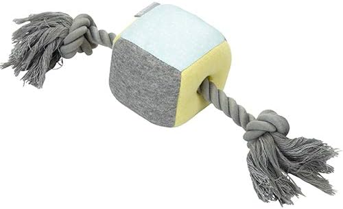 Beeztees Puppy Plush Cube & Rope Toy