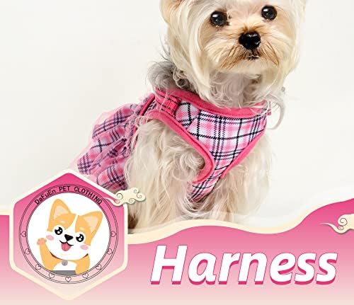 Vestido de cachorro com coleira anel de cães roupas para cães pequenos cachorrinhos feminino roupas de verão roupas