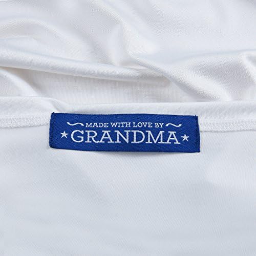 Wunderlabel feito com amor pela vovó Nana Granny criando moda fita tecida fita tag Roupas de costura costura roupas de vestuário