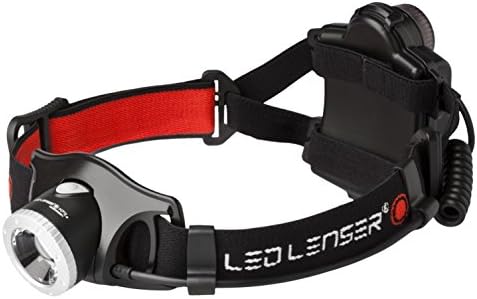 LedLenser LED7298 H7R.2 Lâmpada de cabeça recarregável - poderosa 300 lúmens e faixa de feixe de 160m usando o ponto avançado para