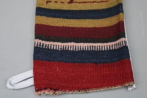 Meia rústica, meia de personalização, meia Kilim, meia de presente, meia de natal, decoração de Natal, estoque artesanal listrado 1605