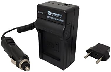Carregador de bateria de câmera digital Synergy Digital, compatível com a filmcorder da Panasonic SDR-S70, 110/220V, substituição
