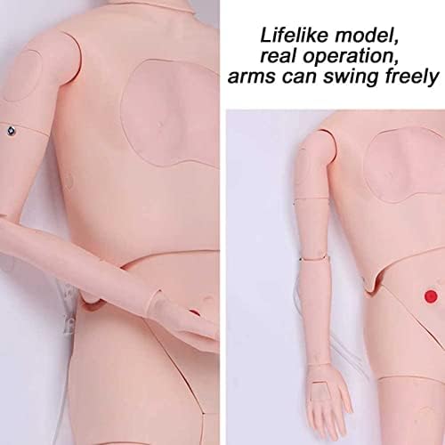 Demonstração Mannequim humano 170cm Tamanho da vida Com corpo inteiro Paciente cuidador Manikin CPR Simulator Básico Geri Enfermagem
