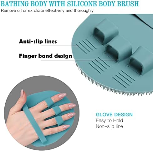 Escova de shampoo de massager de couro cabeludo com silicone lavador de silicone