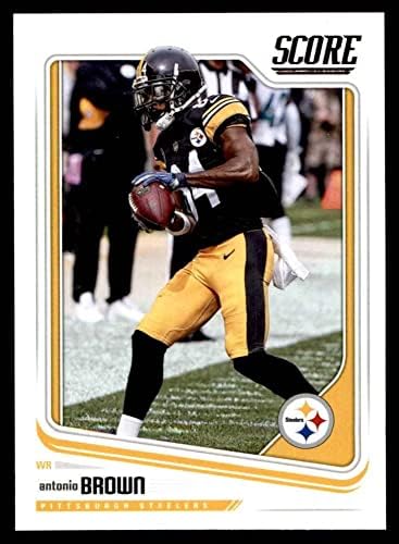 Pontuação de 2018 271 Antonio Brown Pittsburgh Steelers NM/MT Steelers Central Michigan