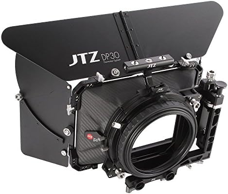 JTZ DP30 Câmera de gaiola da câmera de 15 mm + 4x5.65 Caixa fosca de fibra de carbono + lente Siga Puller de foco + C5 Le