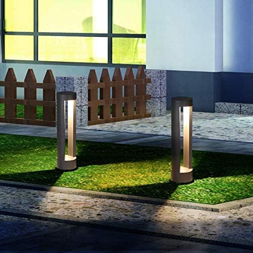 Tqxdd vintage moderno simples led jardim rua luz ao ar livre ip54 pilar à prova d'água Luz criativa Creative Villa Hotel