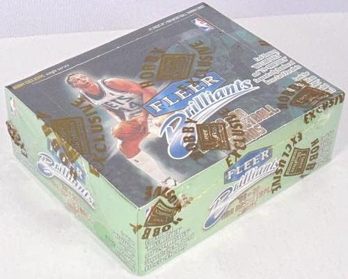1998/99 Fleer Brilliants Basketball Hobby Box - Conjuntos de jogadores de basquete
