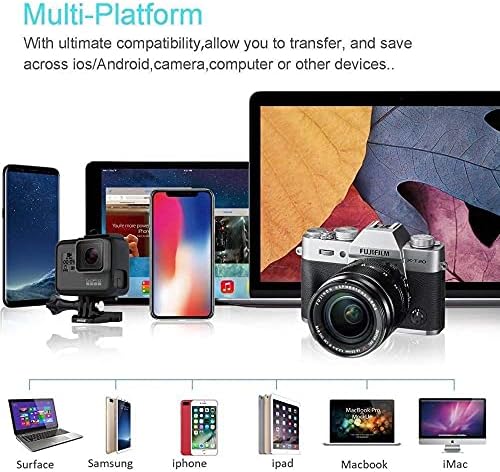 Boxwave Gadget Smart Compatível com HP Omen 16 - AllReader SD Card Reader, MicroSD Card Reader SD Compact USB para HP Omen 16 - Jet