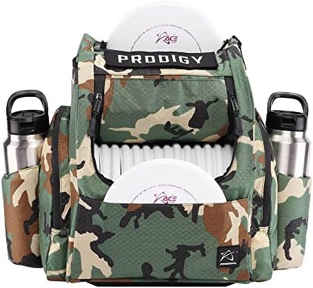 Discos prodigy bp-2 v3 com placa de identificação Backpack Disc Golf Bag