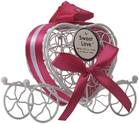 Dbylxmn Party Carriage Chocolate Candy Caixas de casamento Favores de casamento Caixa 1pc Sweets Kitchen ， Dining & Bar