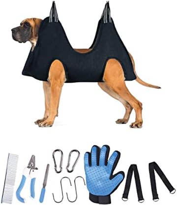 Zarkava - 11pcs - Hammock de cães para cães para cães grandes | Hammock de cuidados com animais de estimação com cortador