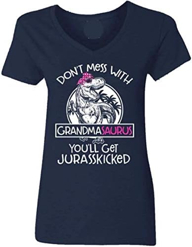 Não mexa com o avô, você terá camisa Jurasskicked e caneca para mamãe, mãe