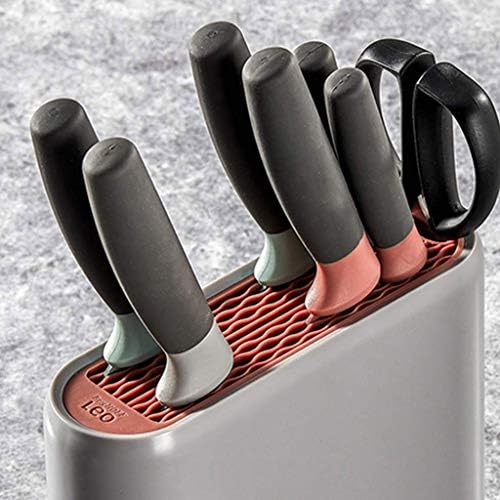 CuJux Kitchen Knife Detachable para facilitar a limpeza, o slot de design de armazenamento de facas espaciais para proteger a lâmina