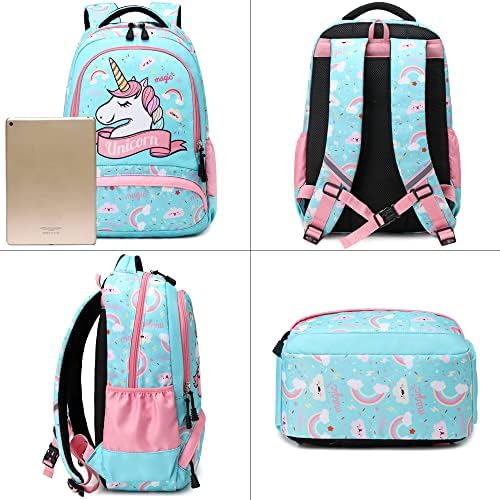 Mochila para meninas para o ensino fundamental para crianças do ensino fundamental