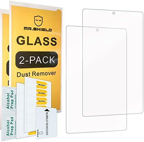 Mr.Shield [2-Pack] projetado para Alcatel Joy Tab 2 [Protetor de tela temperado] com substituição de vida útil