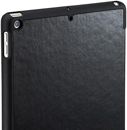 Sanwa Supply PDA-IPAD1607BK iPad 10.2 Caso de couro macio preto