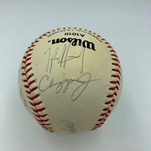 Extraordinário 1991 Chipper Jones pré -novato All Star Team assinado PSA de beisebol - bolas de beisebol autografadas