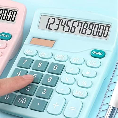 Calculadora Basic Standard calculadora de 12 bits atualizada com grande tela LCD e botões sensíveis para uso de escritório, escola,