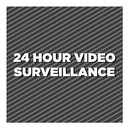 CGSignLab | A janela 24 horas de vigilância por vídeo -Stripes Grey se apegam | 5 x5
