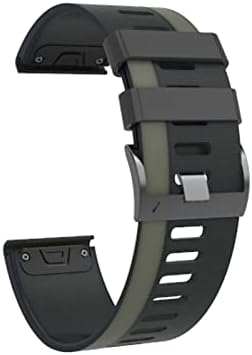 Ilazi 26 mm 22mm RELEAÇÃO RELAÇÃO REAÇÃO Strap para Garmin Fenix ​​6x 6 Pro Watch EasyFit Wrist Band Strap para Garmin Fenix ​​5x 5
