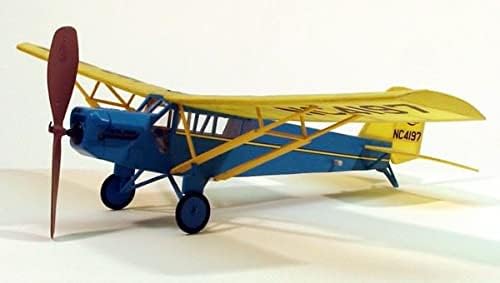 Dumas Curtiss Robin, kit de modelo de avião com faixa de borracha de 17,5