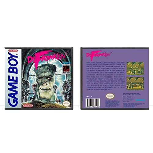 Dr. Franken | Game Boy - Caso do jogo apenas - sem jogo