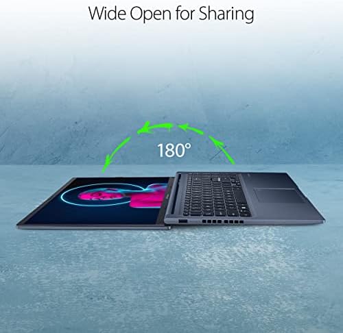 Asus Vivobook 15 laptop fino, tela FHD de 15,6 polegadas, Intel Core i5-1240p CPU, Intel Iris XE Graphics, RAM de