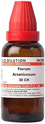 Dr. Willmar Schwabe Índia Ferrum Arsenicosum Diluição 30 CH