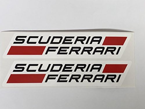 2 decalques de Scuderia Ferrari