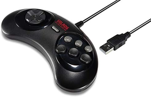 Vilros Retro Gaming Sega Genesis Style USB gamepad
