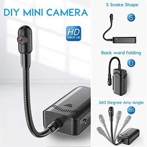 LMMDDP DIY Mini Câmera Monitoramento remoto Recorder de vídeo Micro câmera de câmera DV de detecção de movimento de movimentos